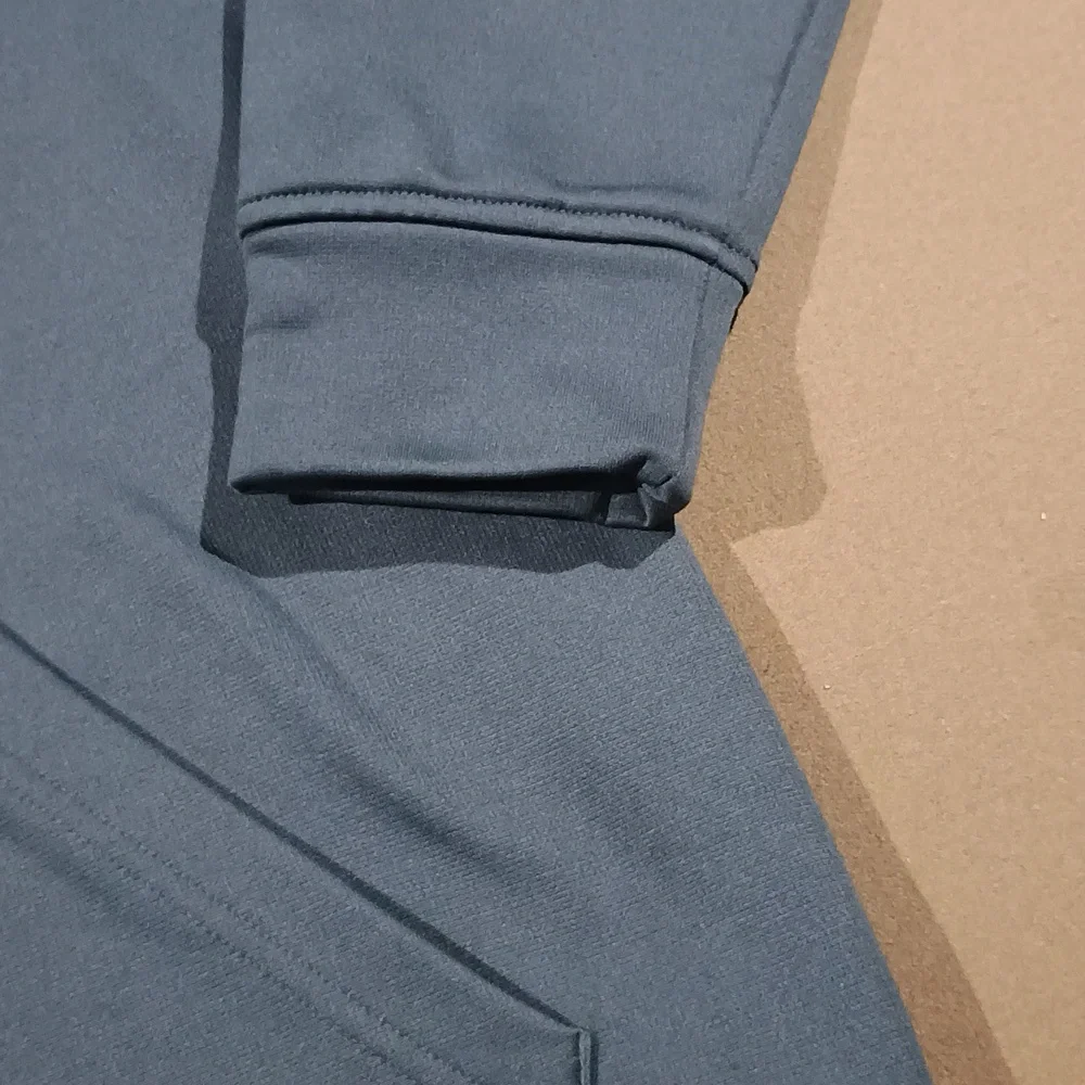 Adidas Men's Steel Blue Gray Hoodie